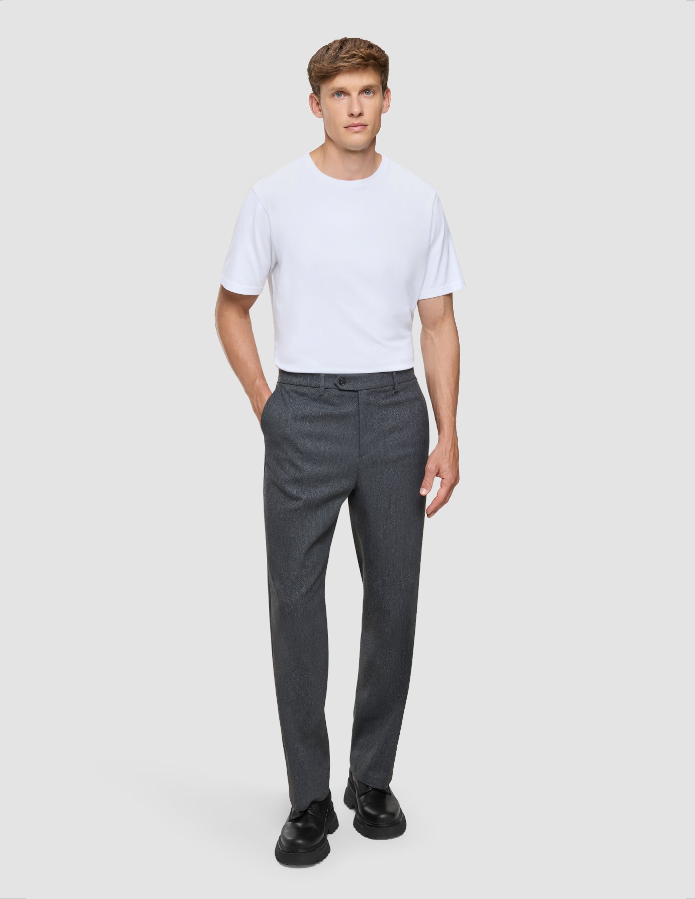 Heritage Pants Relaxed Fit Stone Grey